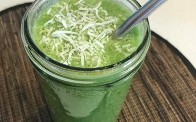 Green Pina Colada Smoothie